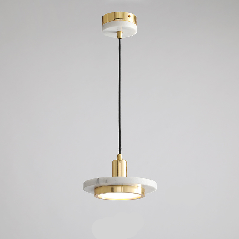 Marble Pendant Light In Sleek Modern Style For Interiors OpalDwell