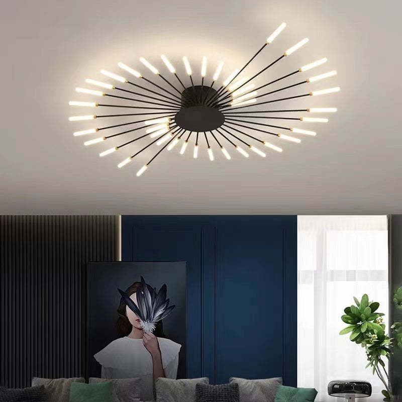 Asterra Modern Ceiling Lamp for Living Room and Bedroom OpalDwell