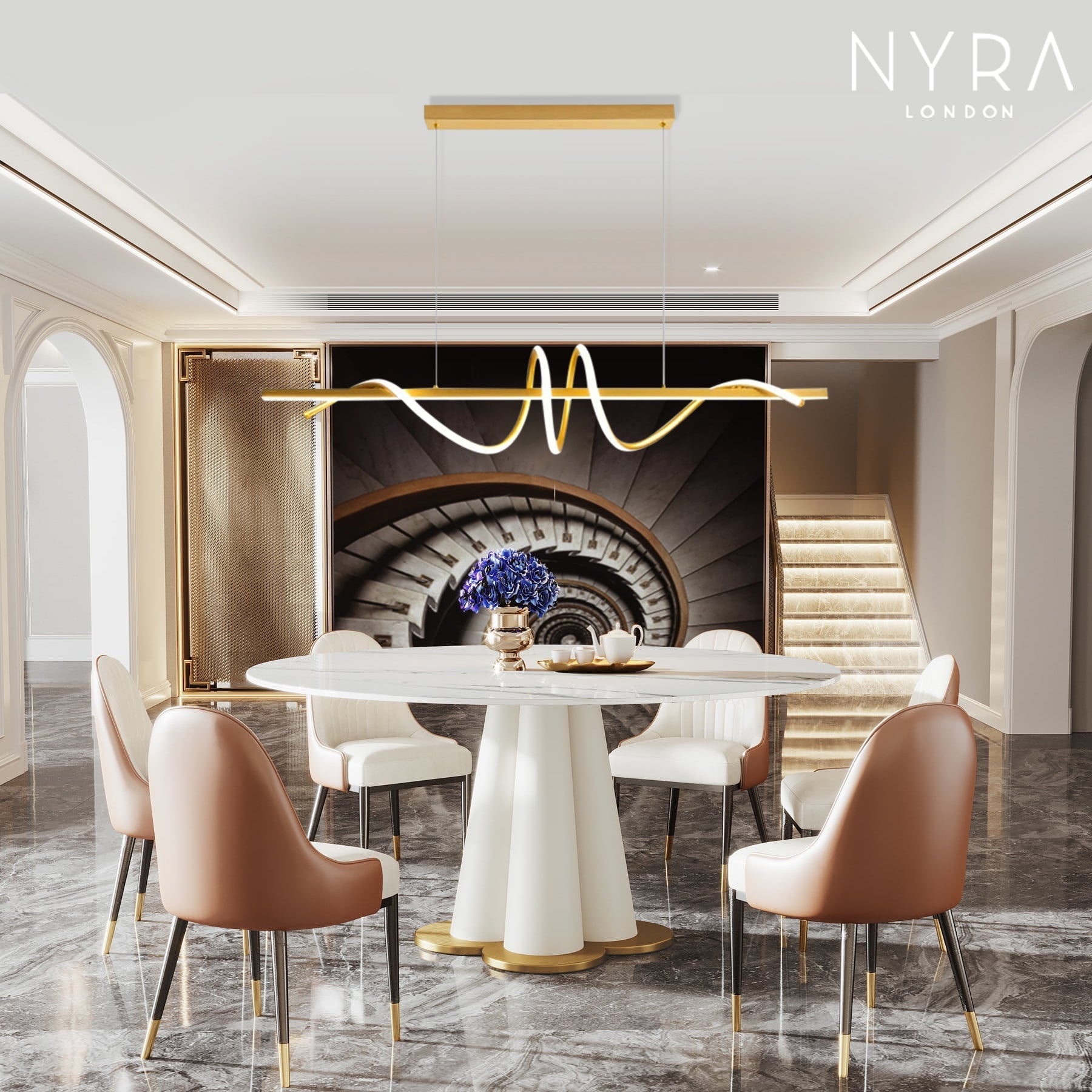 Lunara Chandelier - OpalDwell