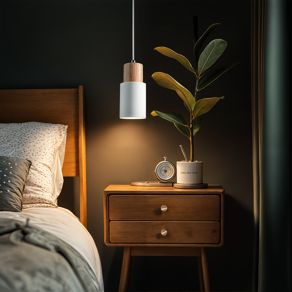 Liora | Wooden Pendant Lights - OpalDwell
