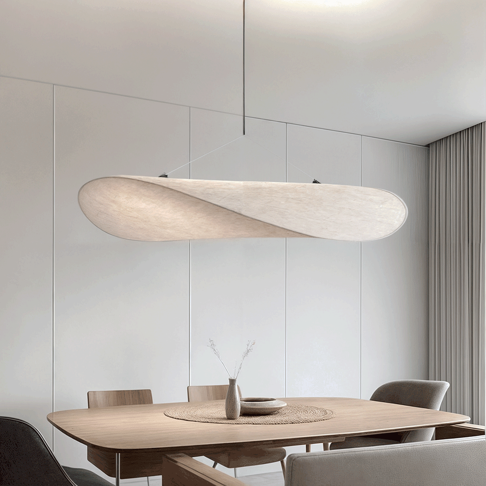 Lyria | Chip-Shaped Leaf Chandelier - OpalDwell