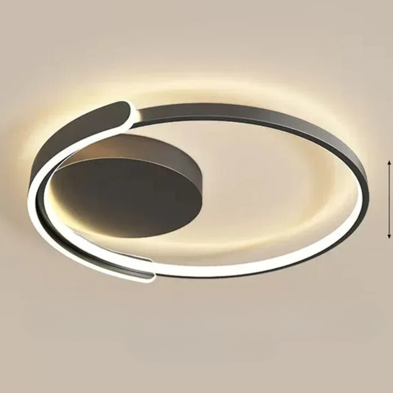 LumaNova Modern LED Ceiling Light With Dimmable Glow - OpalDwell