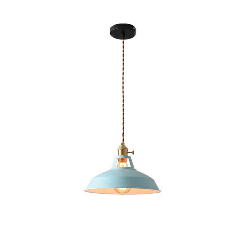 Lyrae Morandi-Style Colorful Metal Pendant Light Glow - OpalDwell