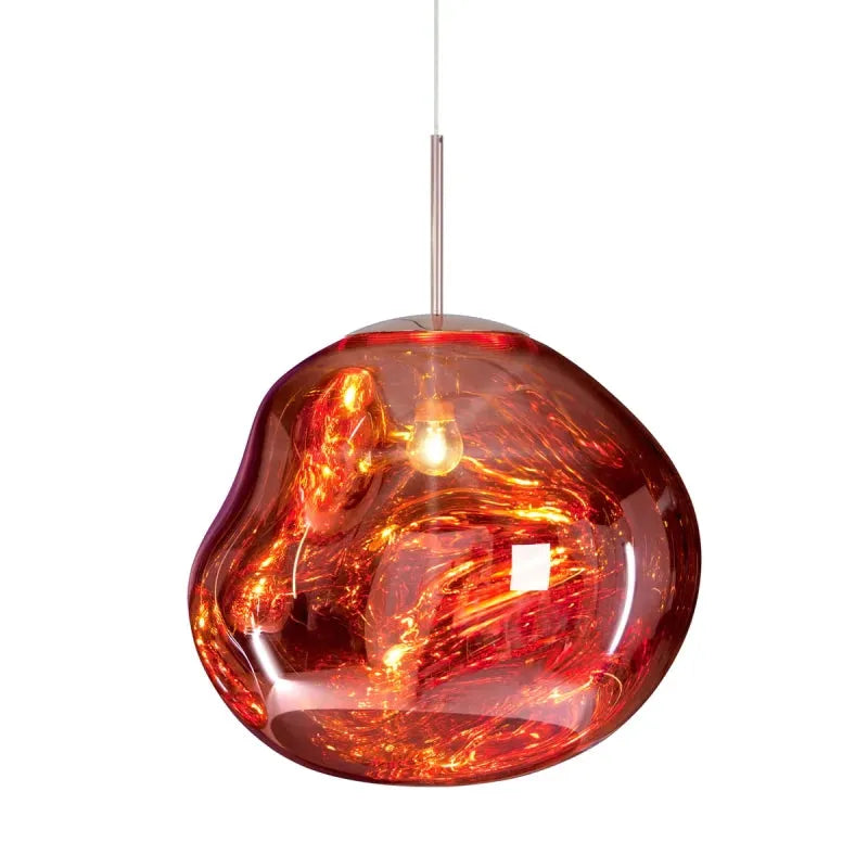 AstraLuma Lava Pendant Lights Four Color Glass Finish - OpalDwell