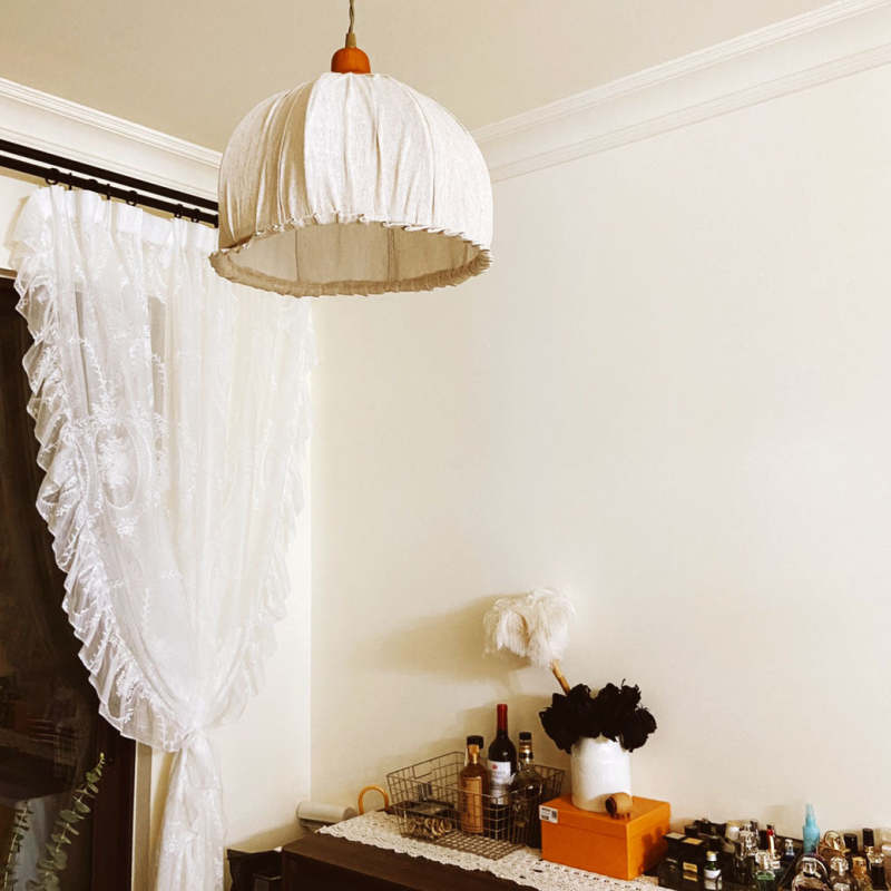 Nordia Linen Pendant Light for Scandinavian Style Interiors OpalDwell