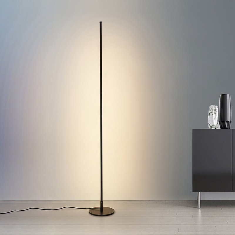LuxeGlow Floor Lamp With Remote Dimmable Brightness And Color Temperature OpalDwell
