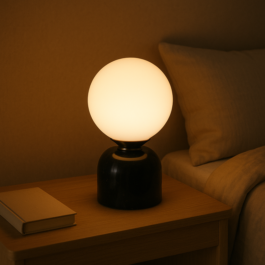 Marble Lamp Minimalist Decorative Lighting For Any Room - OpalDwell