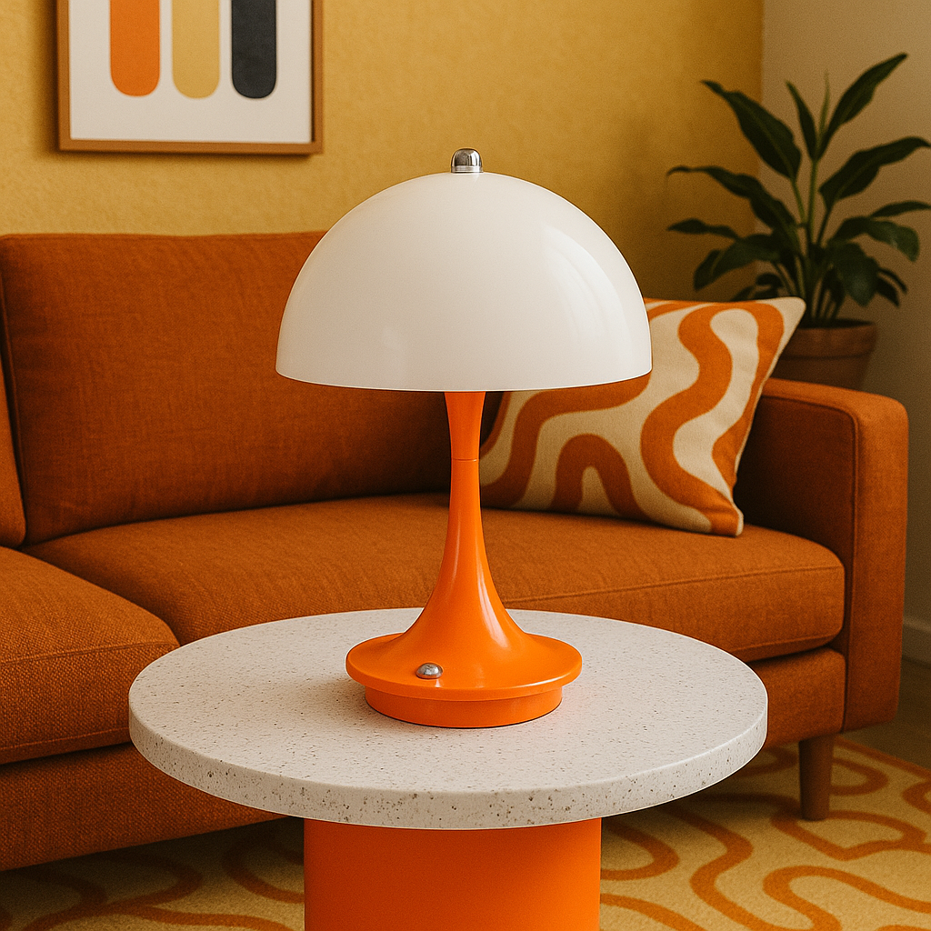 Mushroom Table Lamp With Soft Warm Ambient Lighting For Cosy Spaces - OpalDwell