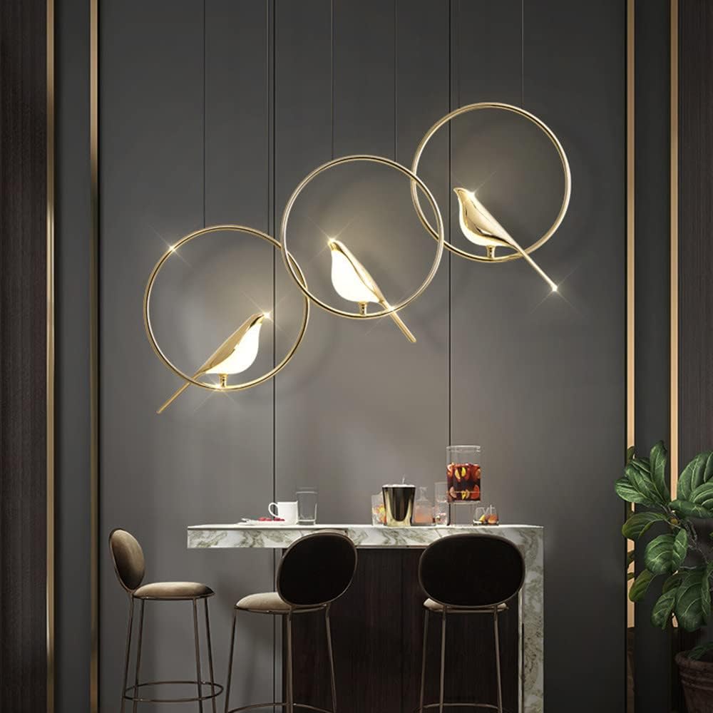 LumaBird Circle LED Pendant Light for Modern Ceilings - OpalDwell