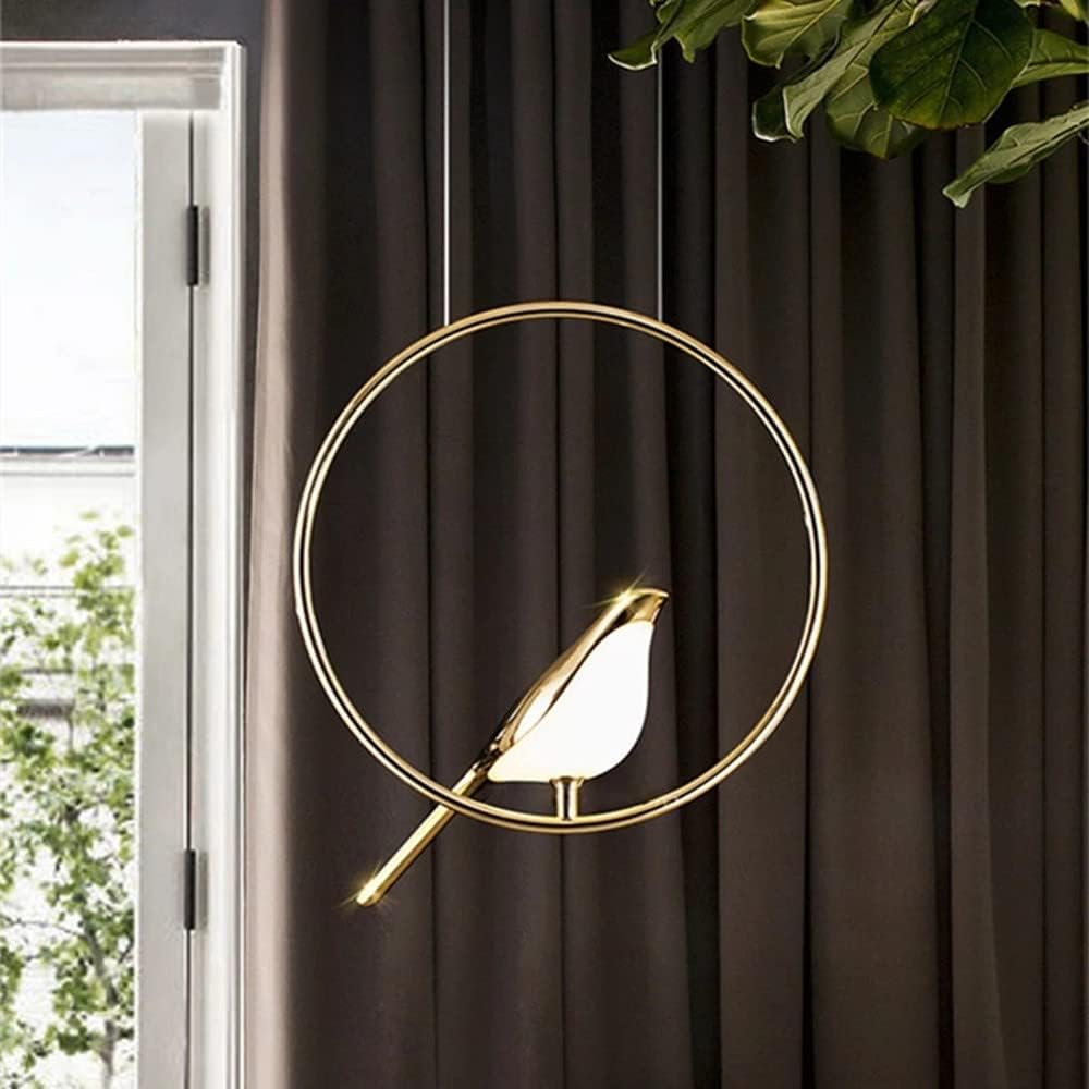 LumaBird Circle LED Pendant Light for Modern Ceilings - OpalDwell