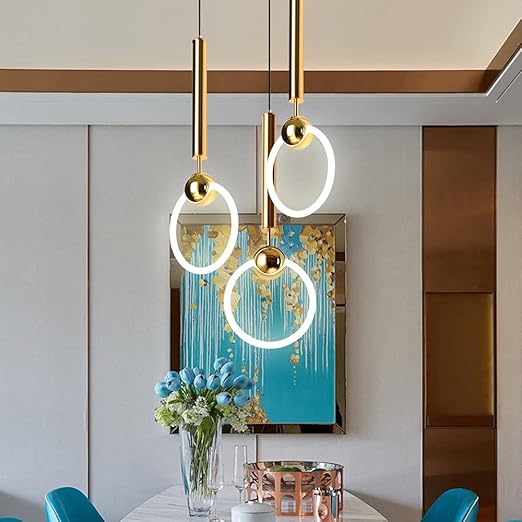 Asteri Nordic LED Pendant Light for Dining and Kitchen OpalDwell