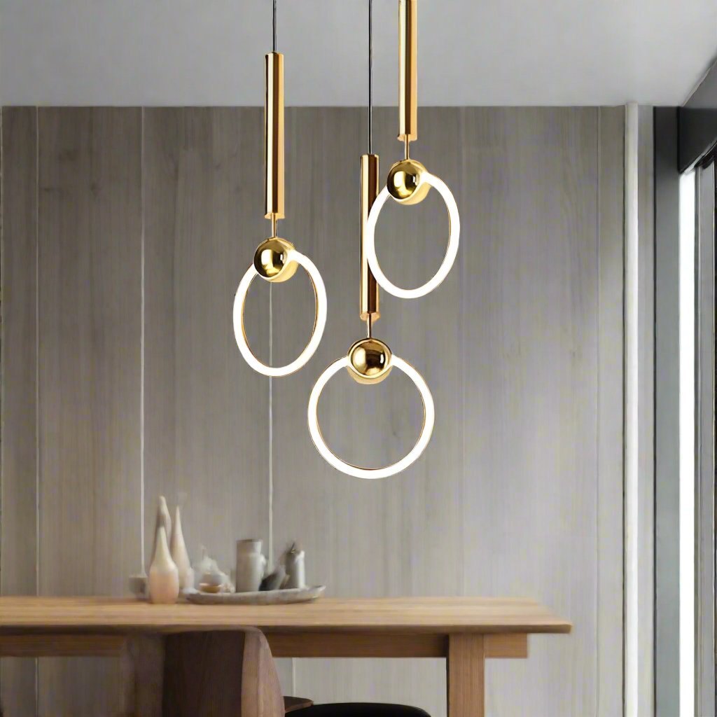 Asteri Nordic LED Pendant Light for Dining and Kitchen OpalDwell