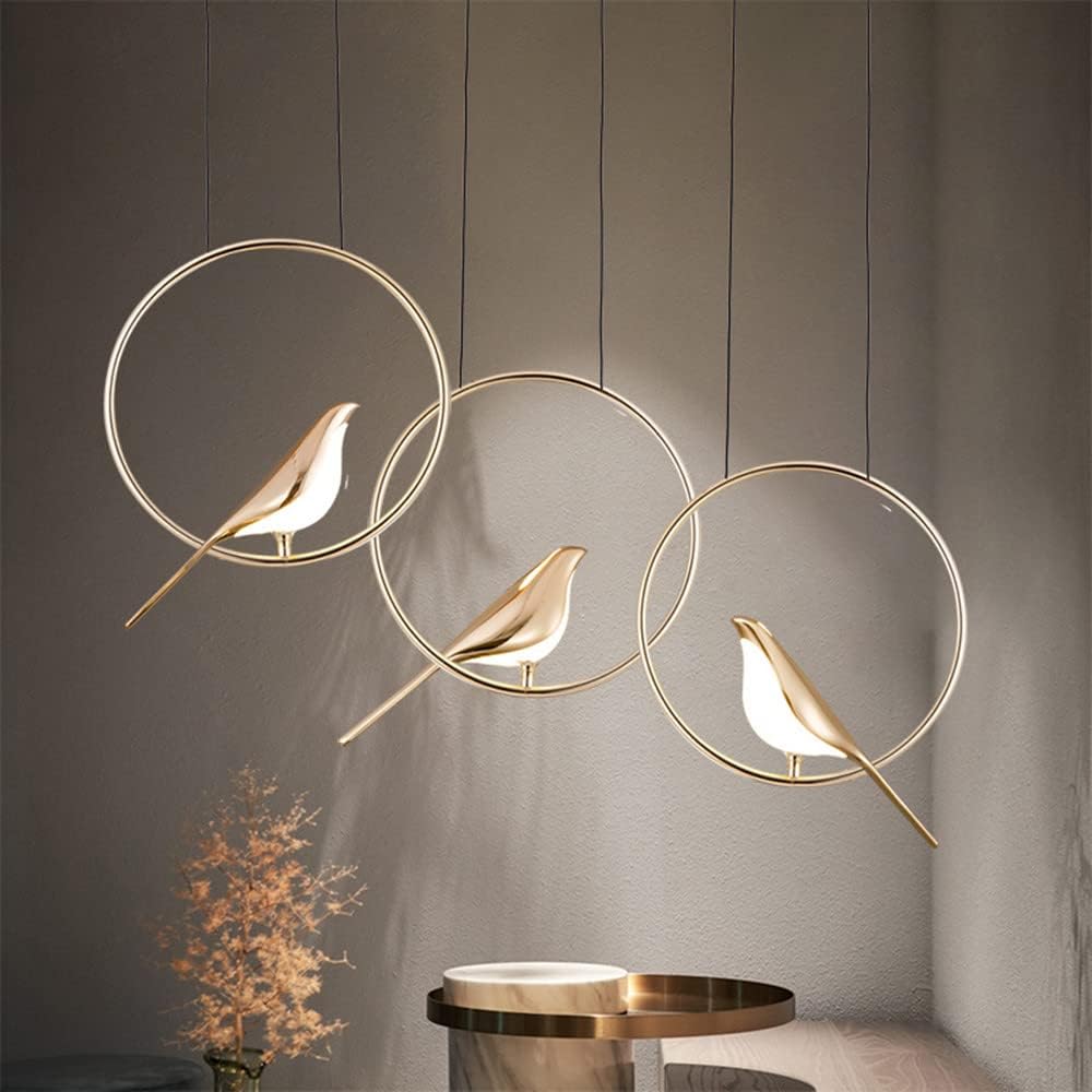 LumaBird Circle LED Pendant Light for Modern Ceilings - OpalDwell