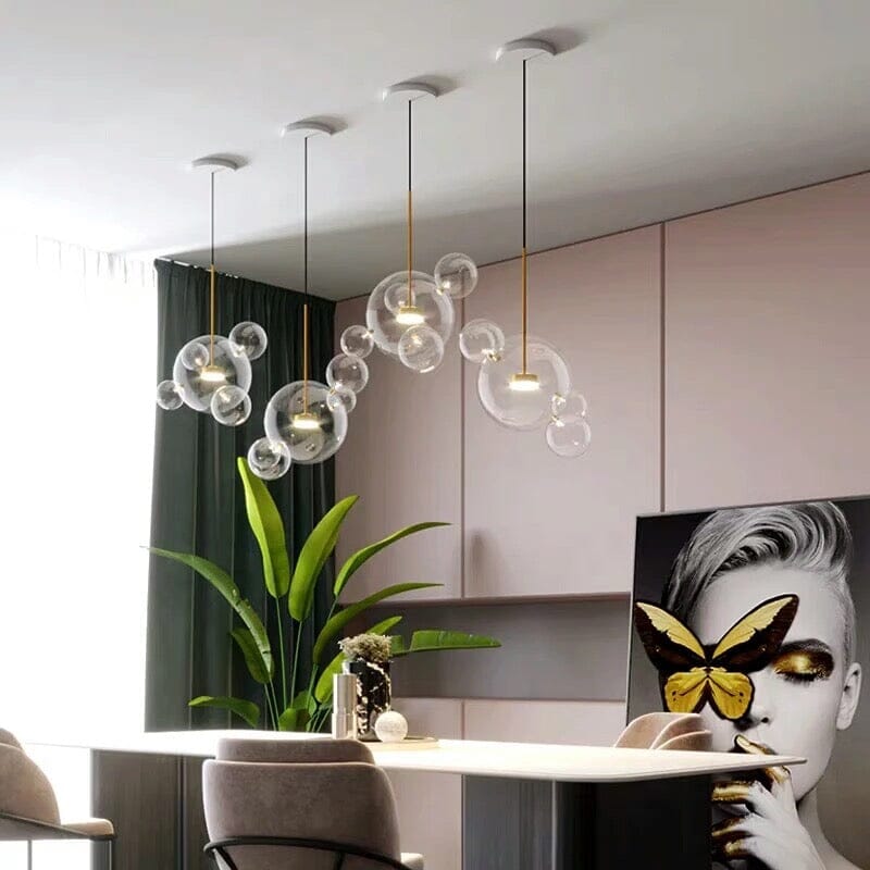 Liora Bubble Glass Pendants - OpalDwell