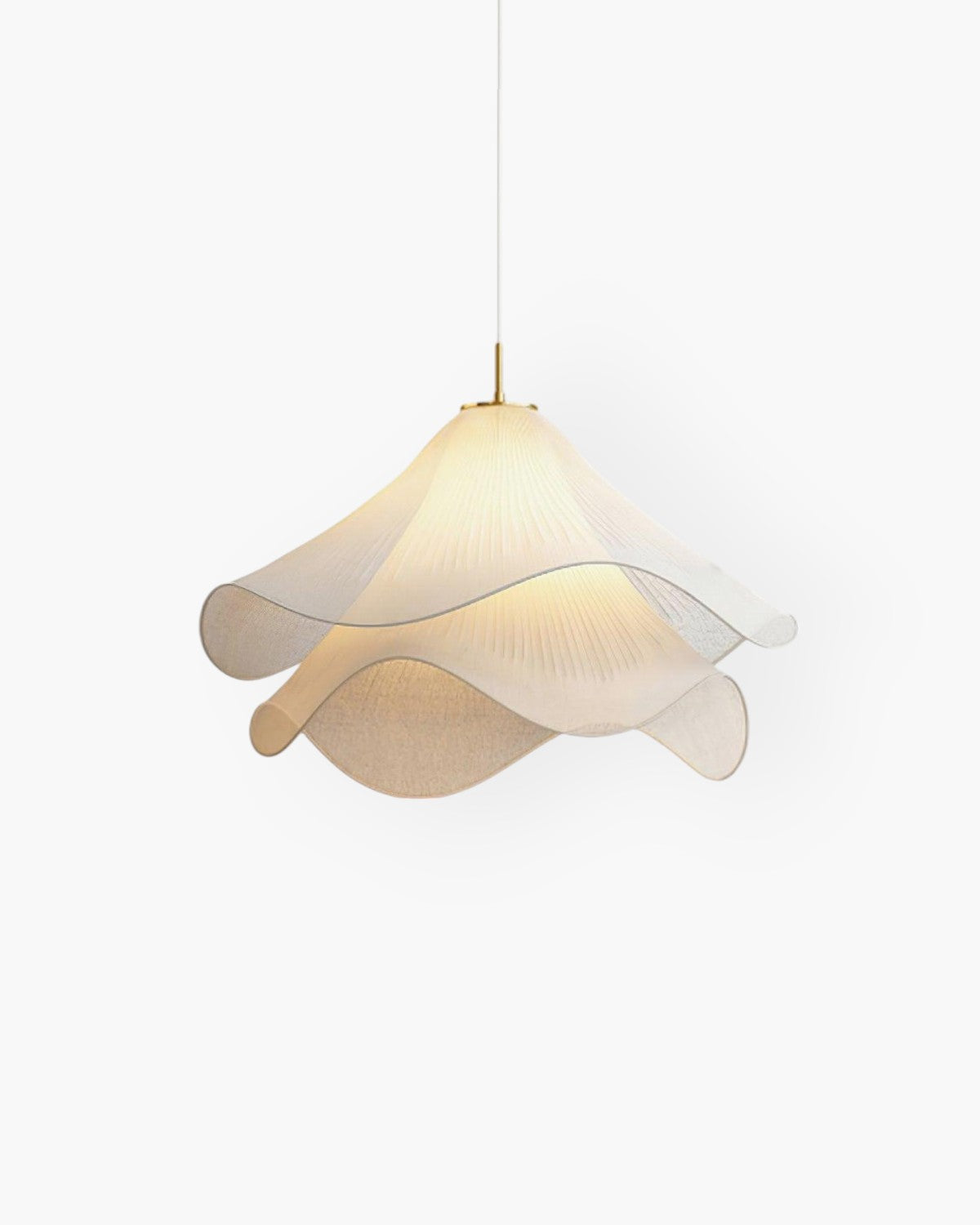 Kirra Petal Layer Pendant Light - Soft Glow Ceiling Fixture - OpalDwell