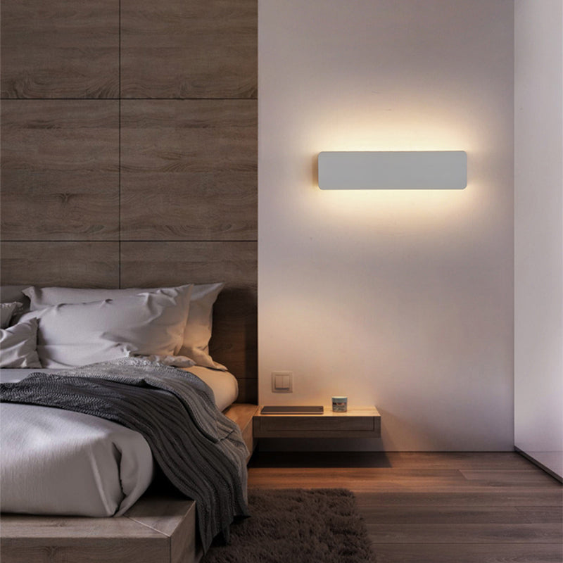 NovaLume LED Metal Indoor Wall Lamp Rotatable White - OpalDwell