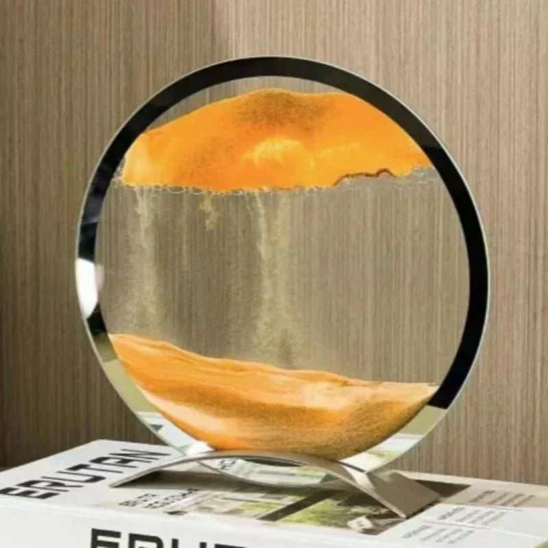 Aurelo Drift Lamp Moving Sand Art for Calm Ambience - OpalDwell