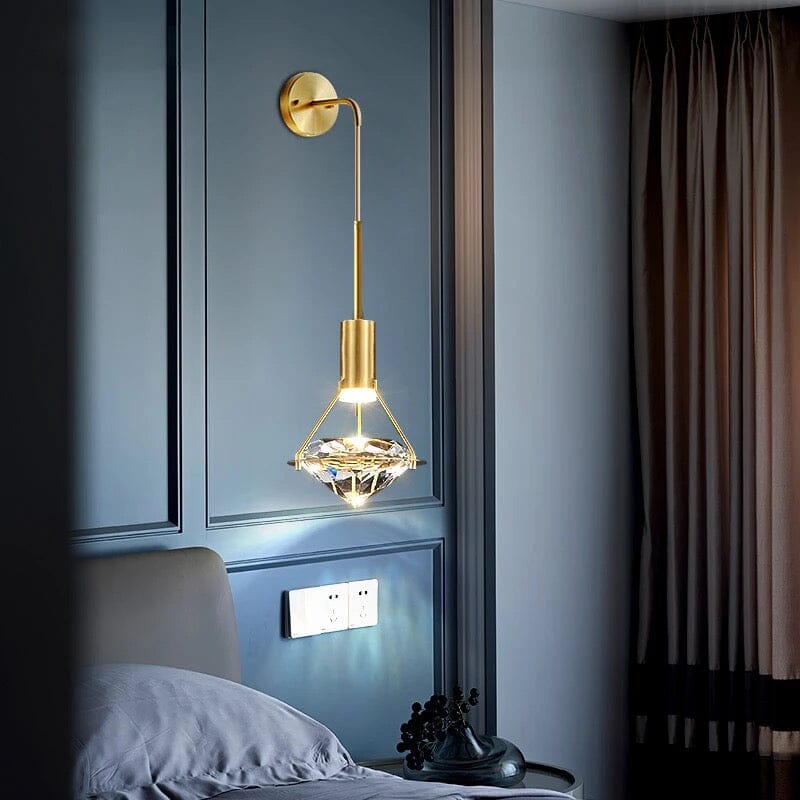 Kestrel | Diamond Sconce - OpalDwell
