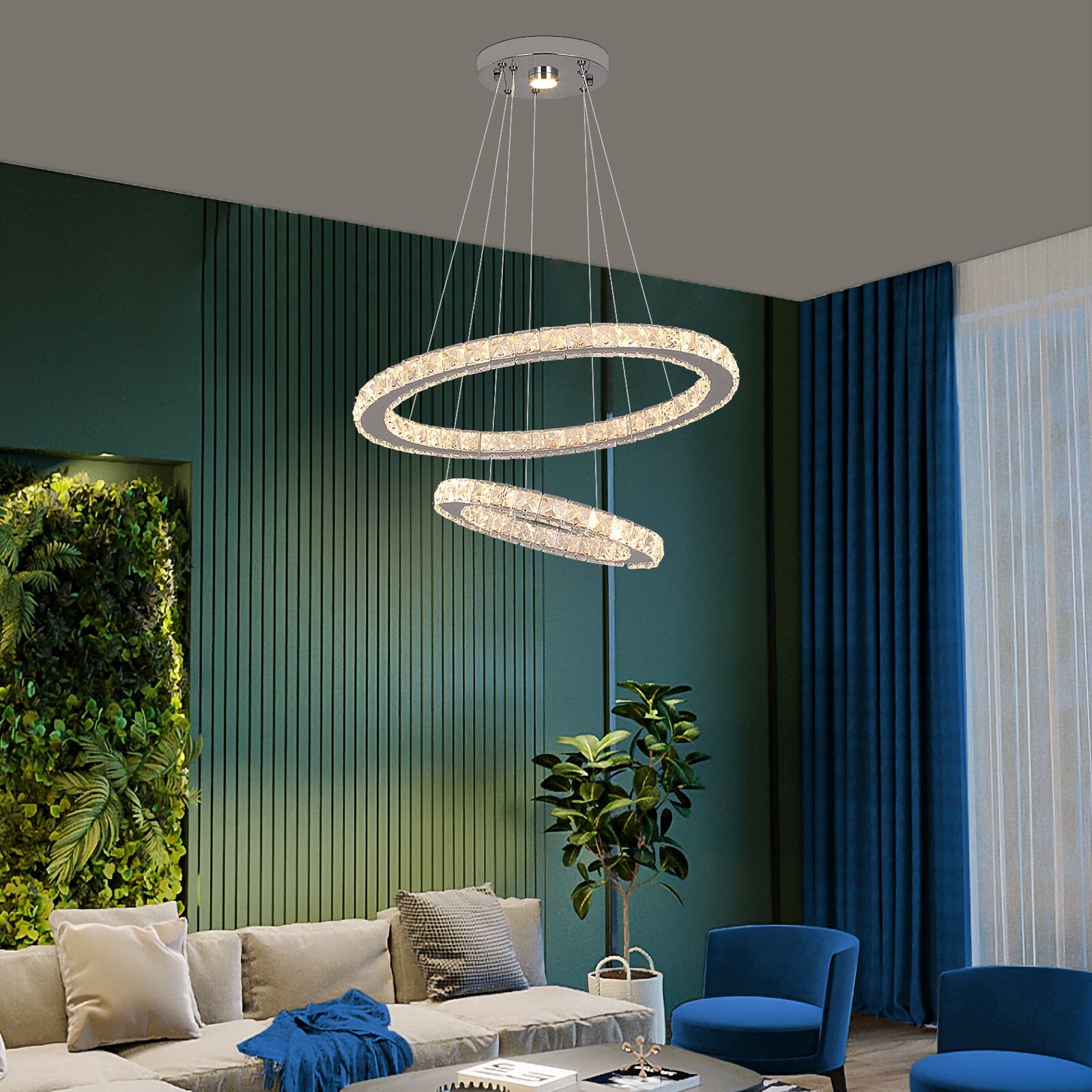 Harlow Ring Chandelier - OpalDwell