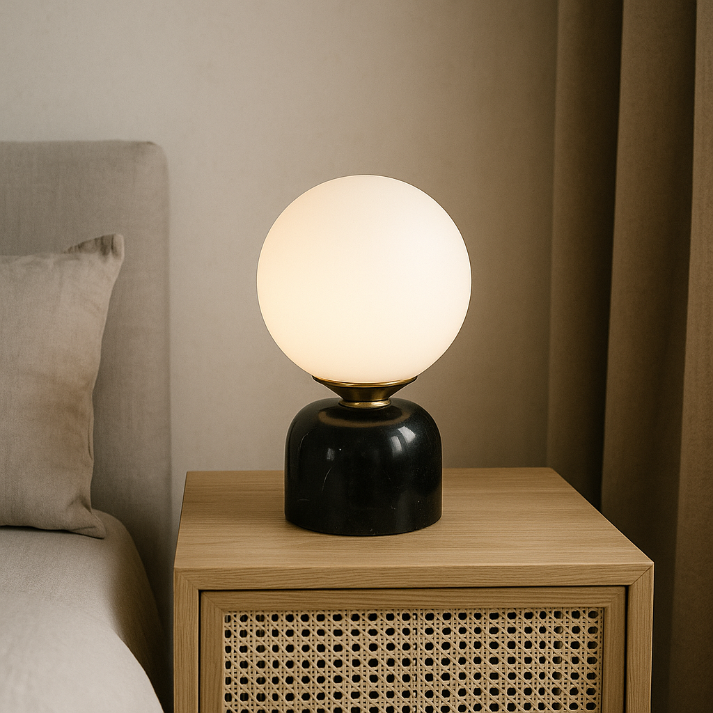 Marble Lamp Minimalist Decorative Lighting For Any Room - OpalDwell