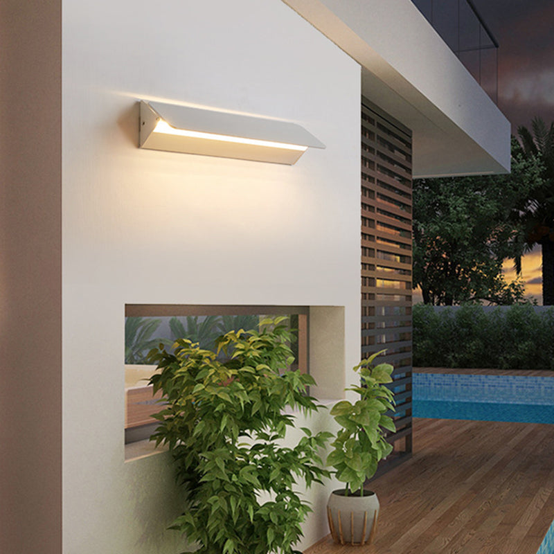 NovaLume LED Metal Indoor Wall Lamp Rotatable White - OpalDwell