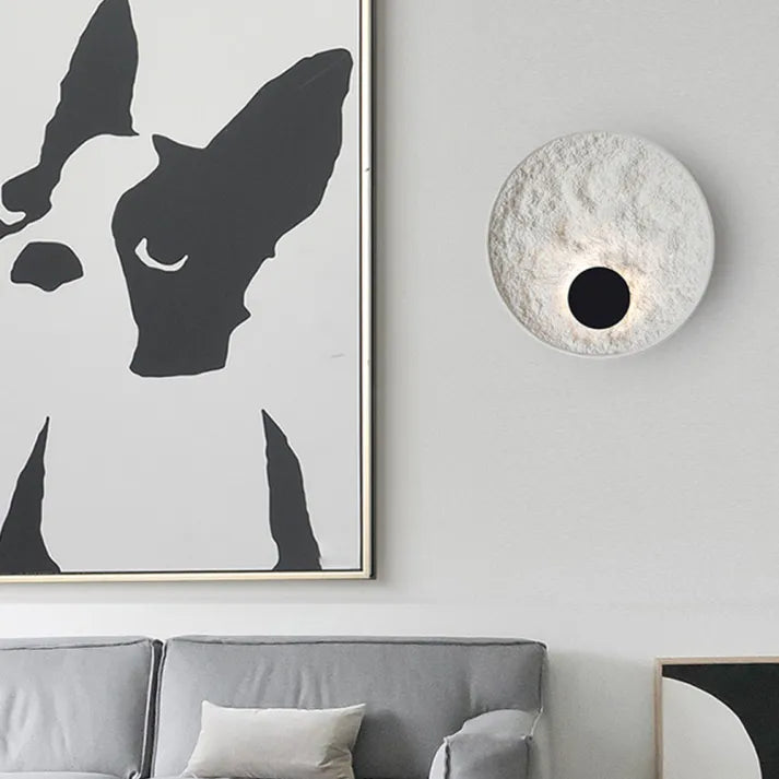 LunaSphere Wall Lamp Modern Spherical Light For Rooms - OpalDwell