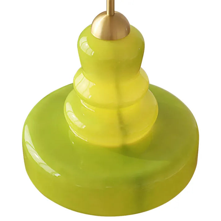 Gourd Glass Pendant Light in Bauhaus Style | OpalDwell - OpalDwell