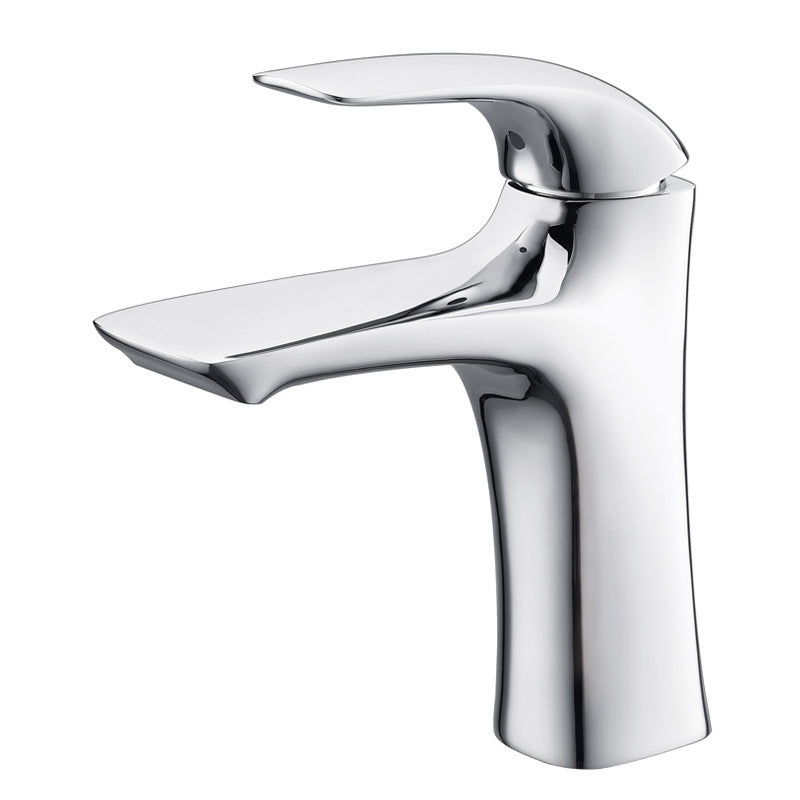 Brass Single-Lever Bathroom Faucet for One-Hole Sinks | OpalDwell OpalDwell