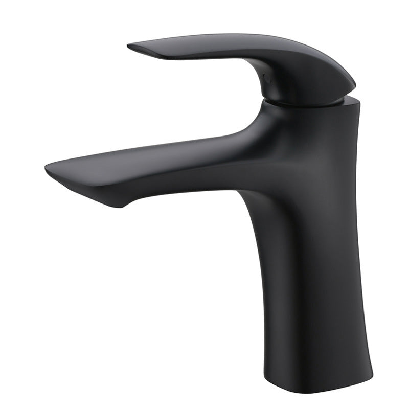 Brass Single-Lever Bathroom Faucet for One-Hole Sinks | OpalDwell OpalDwell