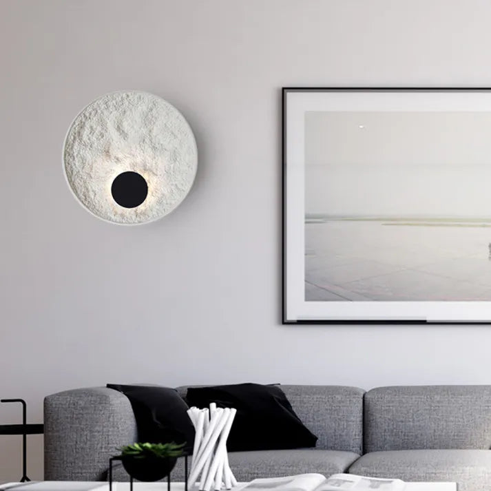 LunaSphere Wall Lamp Modern Spherical Light For Rooms - OpalDwell