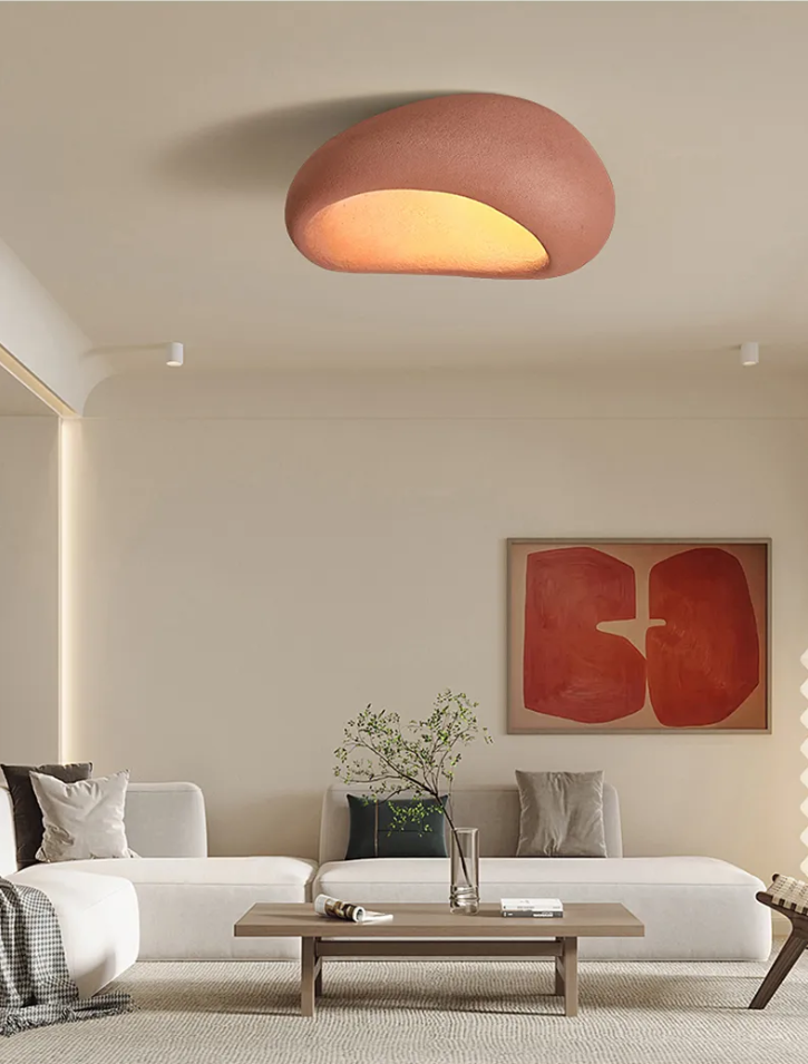 Aeloria Ceiling Lamp By OpalDwell Handmade Ambient Glow OpalDwell