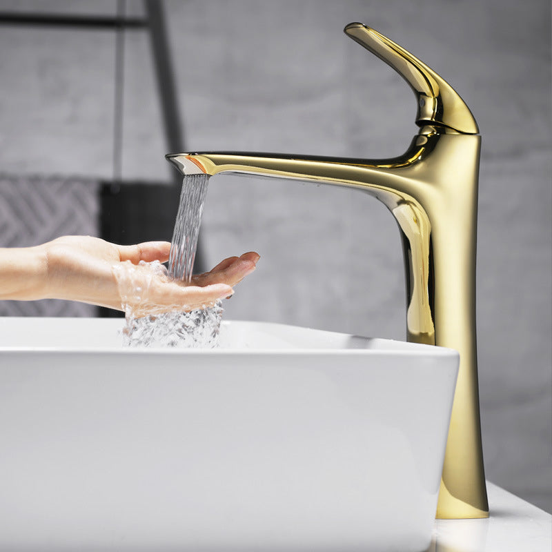 Cavelle Single-Handle One-Hole Vessel Bathroom Sink Faucet | OpalDwell OpalDwell