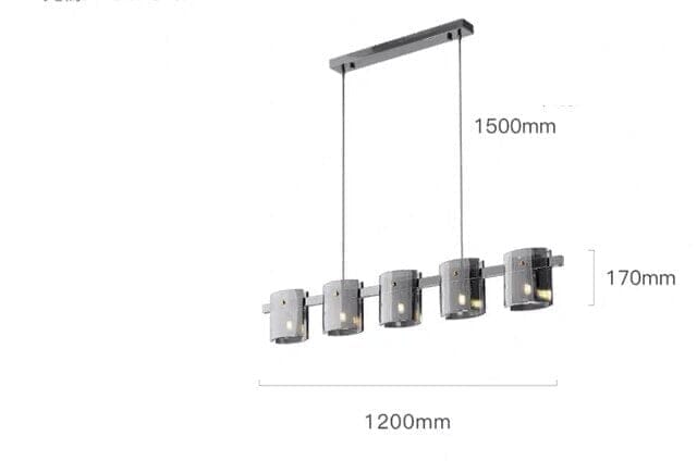 Aurelle Long Chandelier - OpalDwell