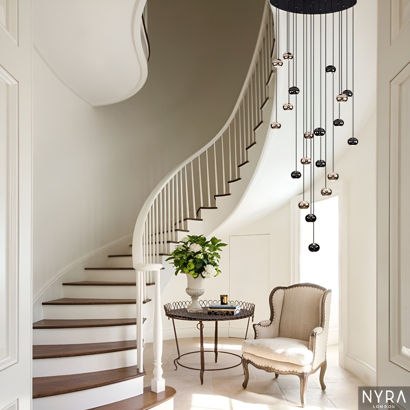 Avella Raindrop Glass Chandelier - OpalDwell
