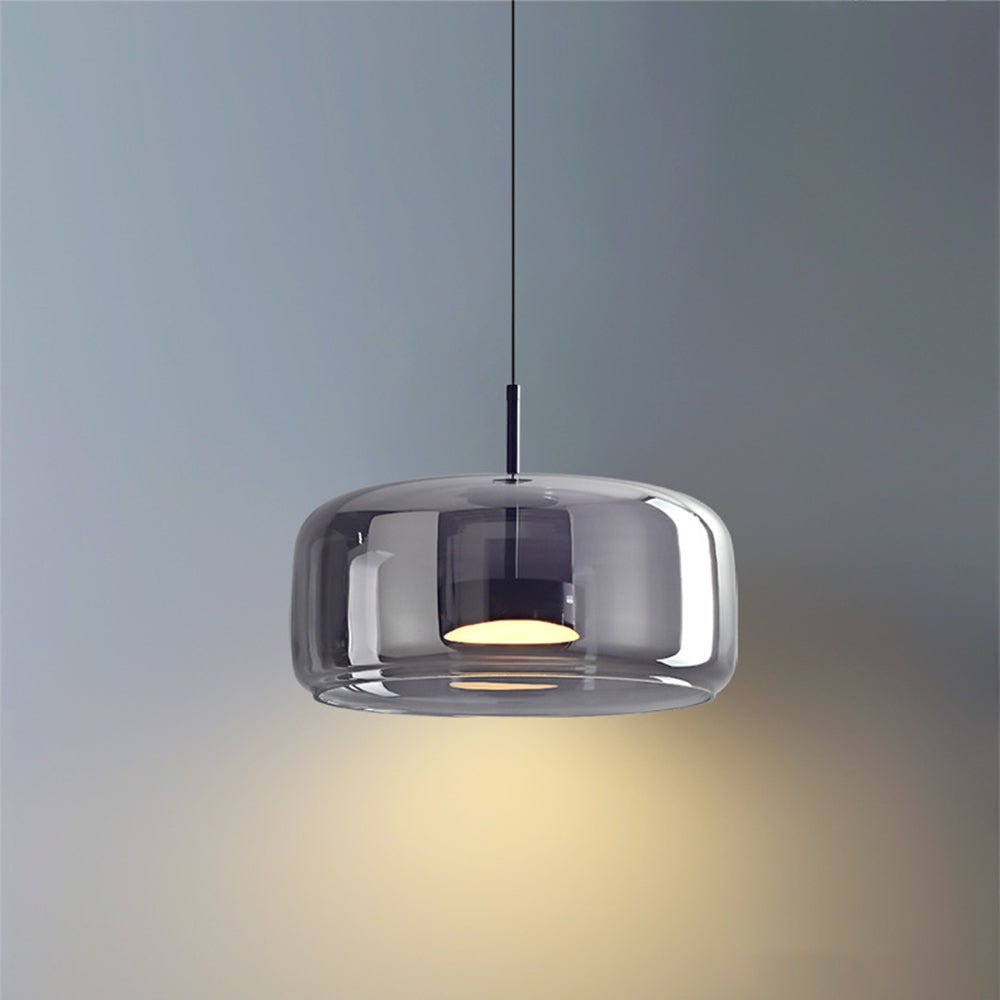 Aurelian Retro Pendant Lamp with Cozy Amber Glow Effect - OpalDwell