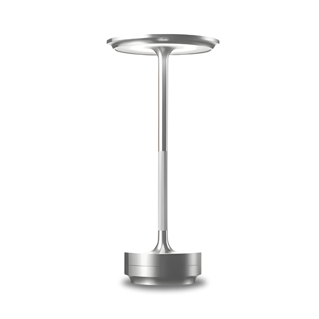 Rechargeable Cordless LED Table Lamp With Touch Dimmer And Modern Metal Design - OpalDwell