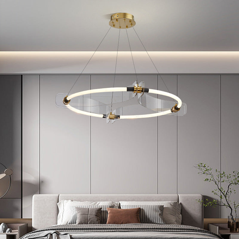 Ambient Lighting With Acrylic Chandelier For Modern Spaces OpalDwell