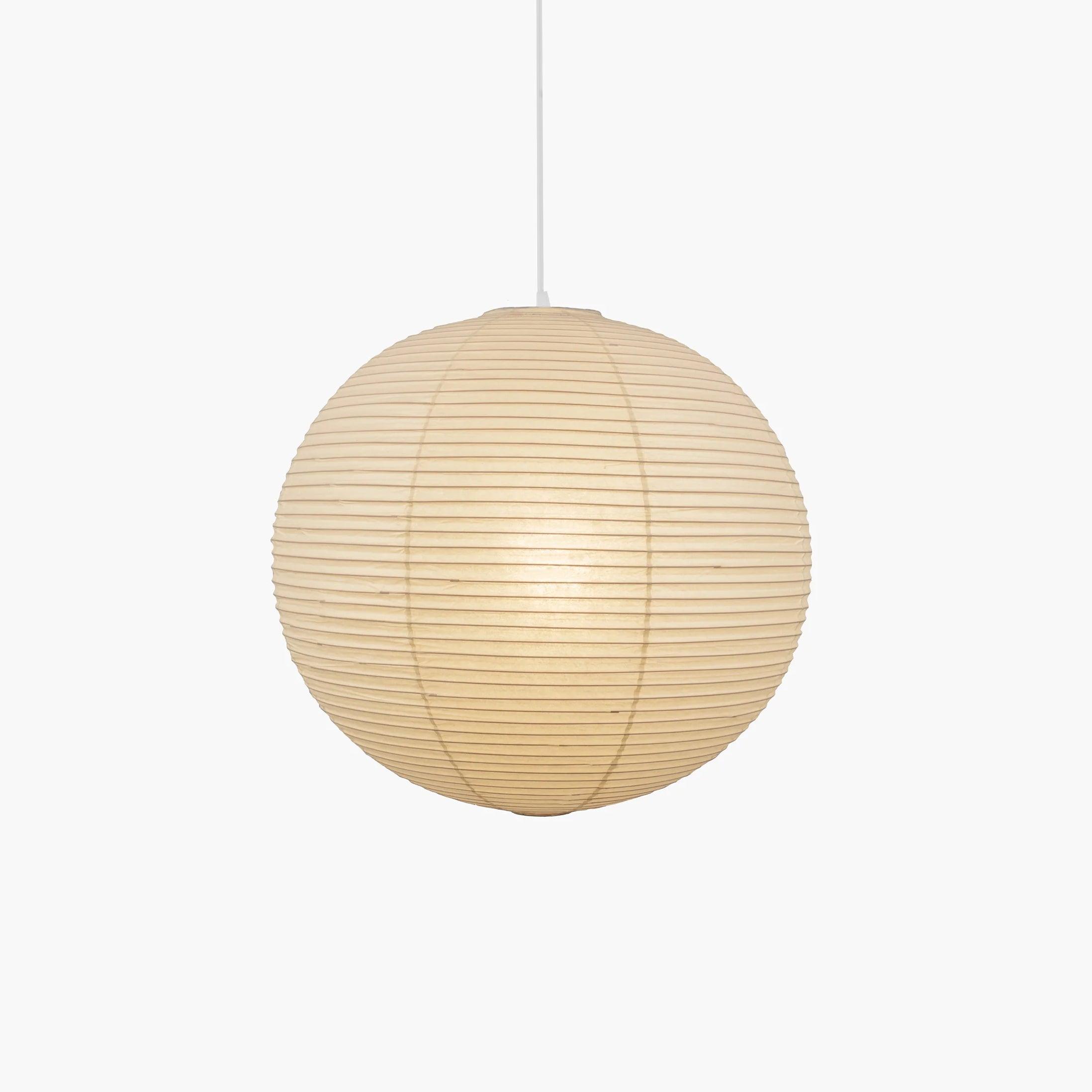 Kirei Studio Pendant Light Akari Inspired Mid Century Lamp OpalDwell