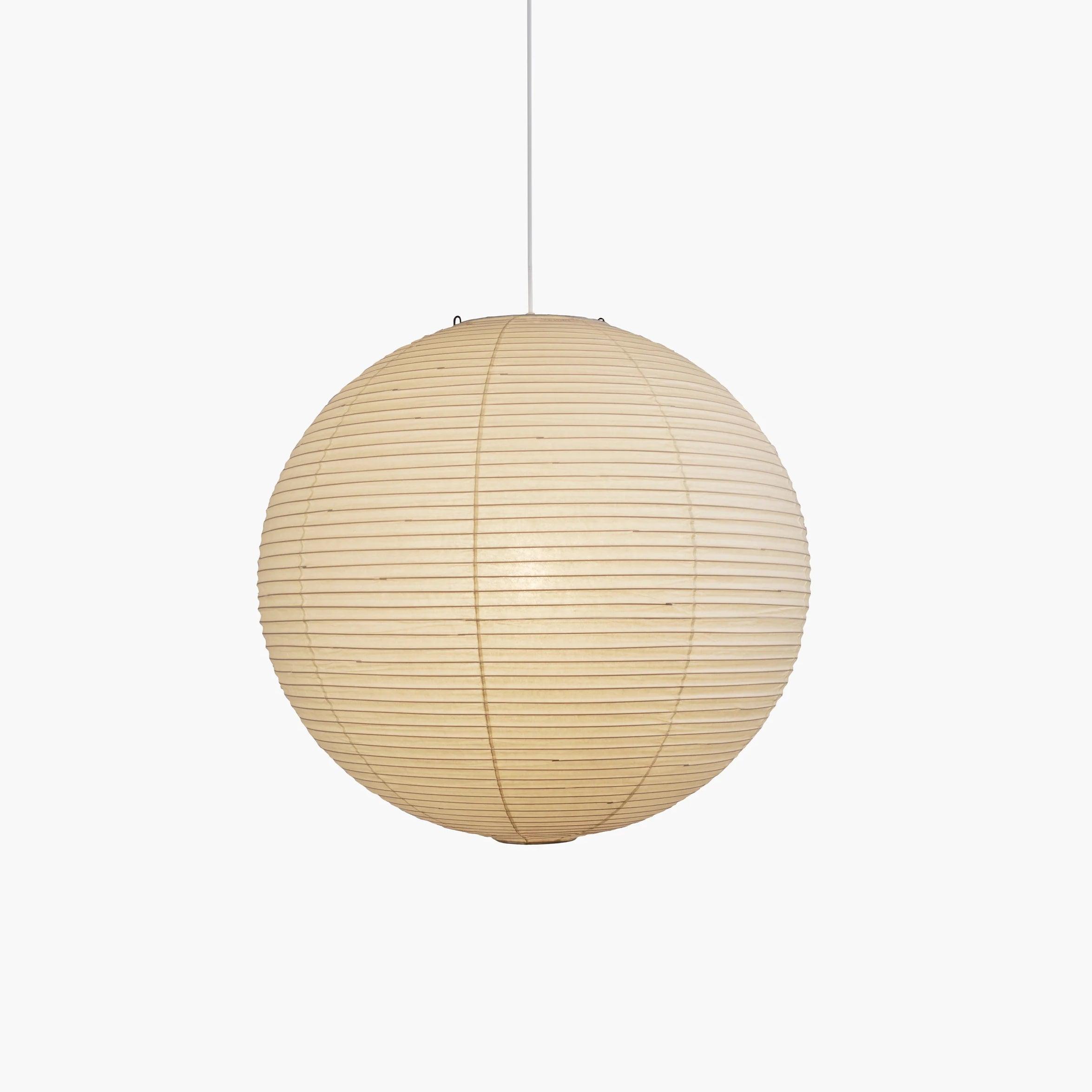 Kirei Studio Pendant Light Akari Inspired Mid Century Lamp OpalDwell