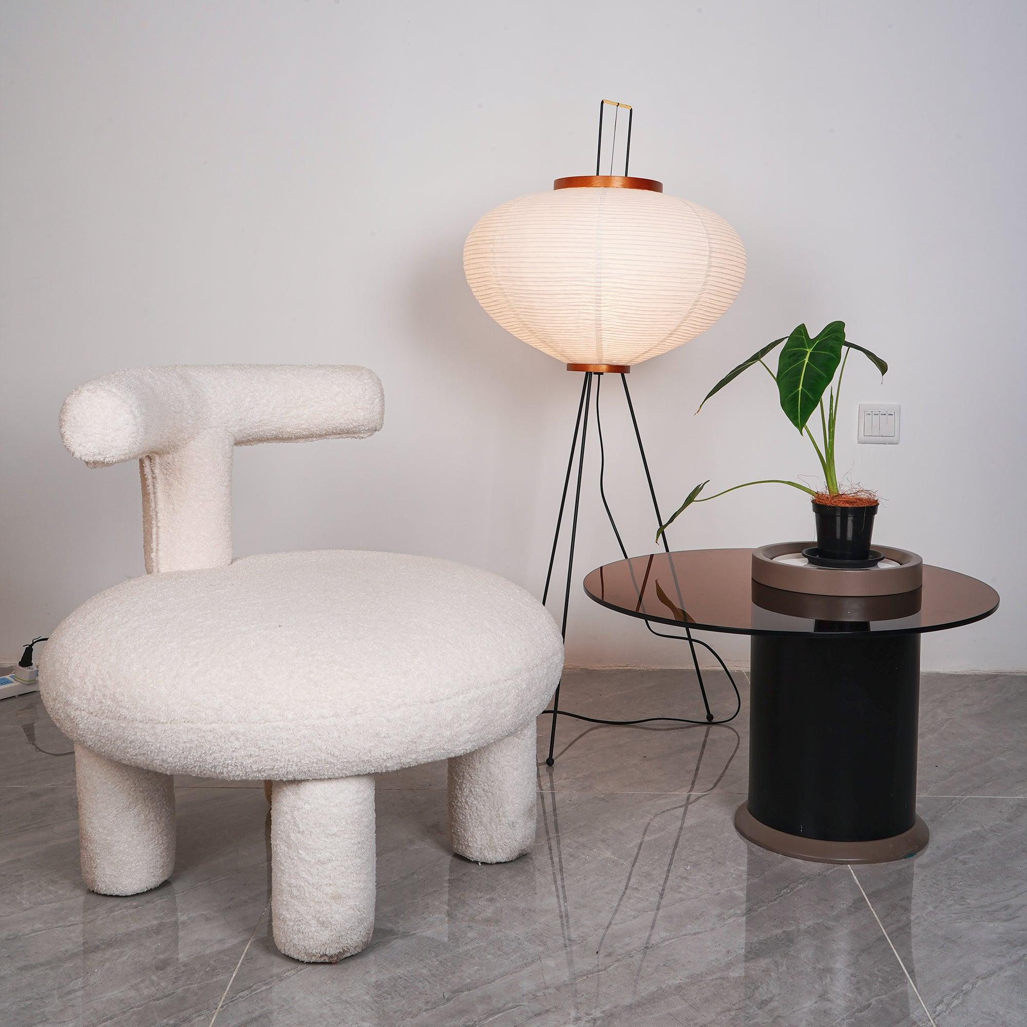 Kaze Rice Paper Floor Lamp - Japanese-Inspired Ambient Glow OpalDwell