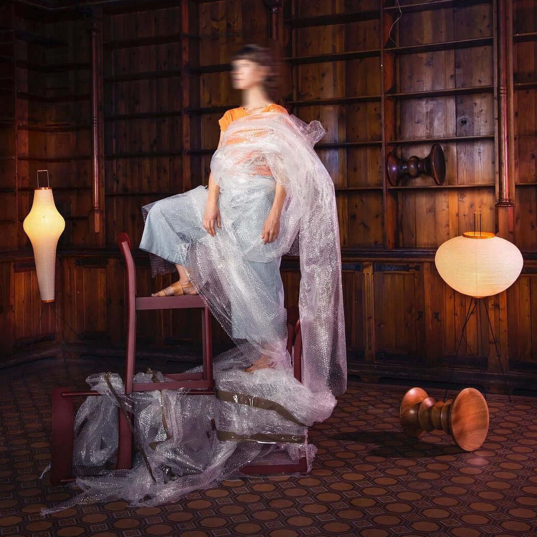 Kazumi Rice Paper Floor Lamp by OpalDwell Soft Ambient Glow OpalDwell