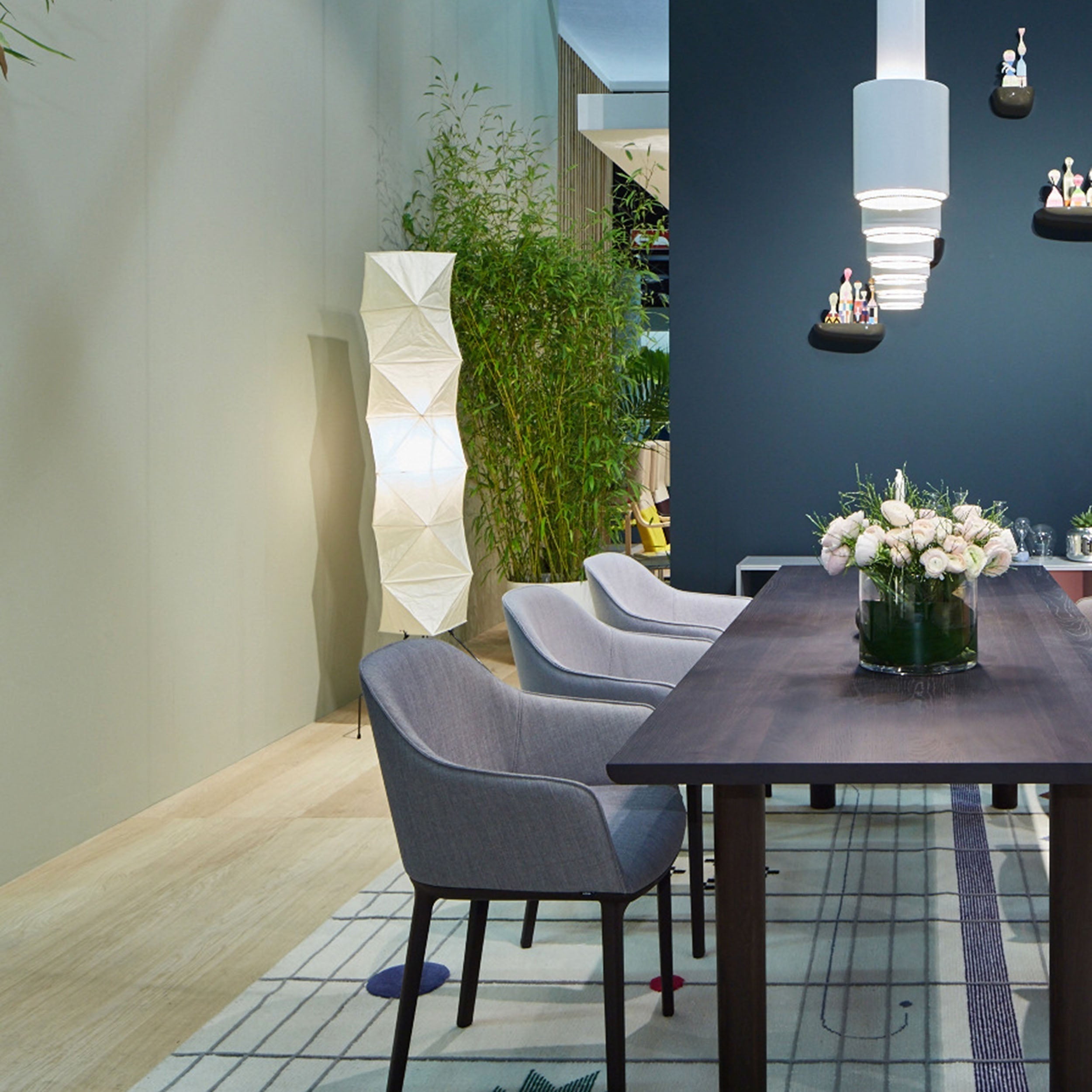 Kazumi Rice Paper Floor Lamp by OpalDwell Soft Ambient Glow OpalDwell