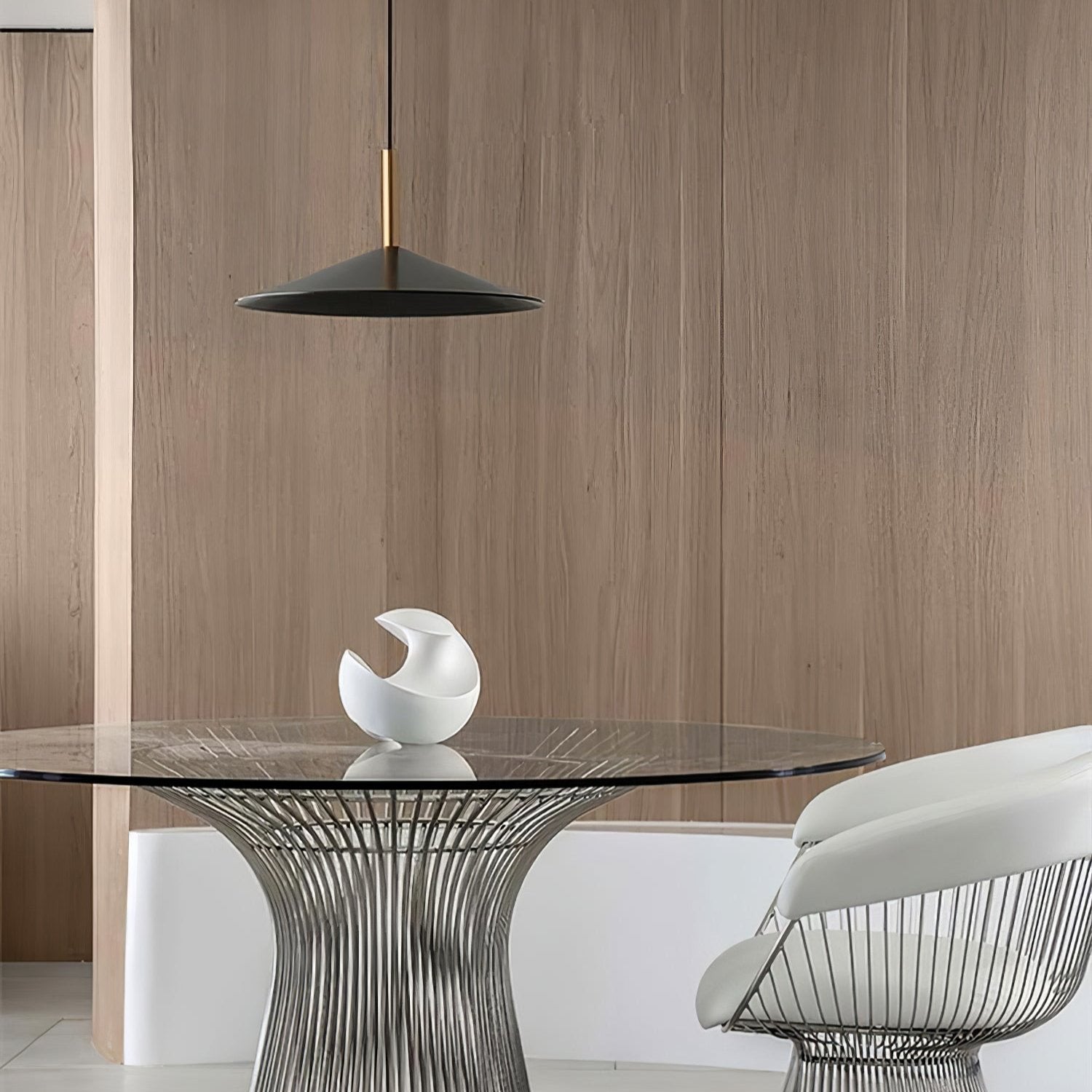 Quanta Cone Pendant Light With Soft Glow For Modern Spaces - OpalDwell
