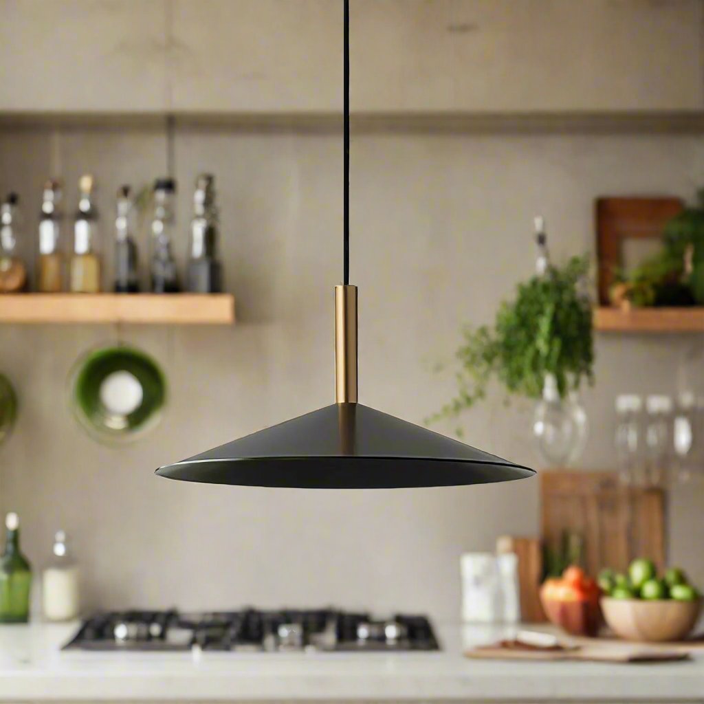 Quanta Cone Pendant Light With Soft Glow For Modern Spaces - OpalDwell