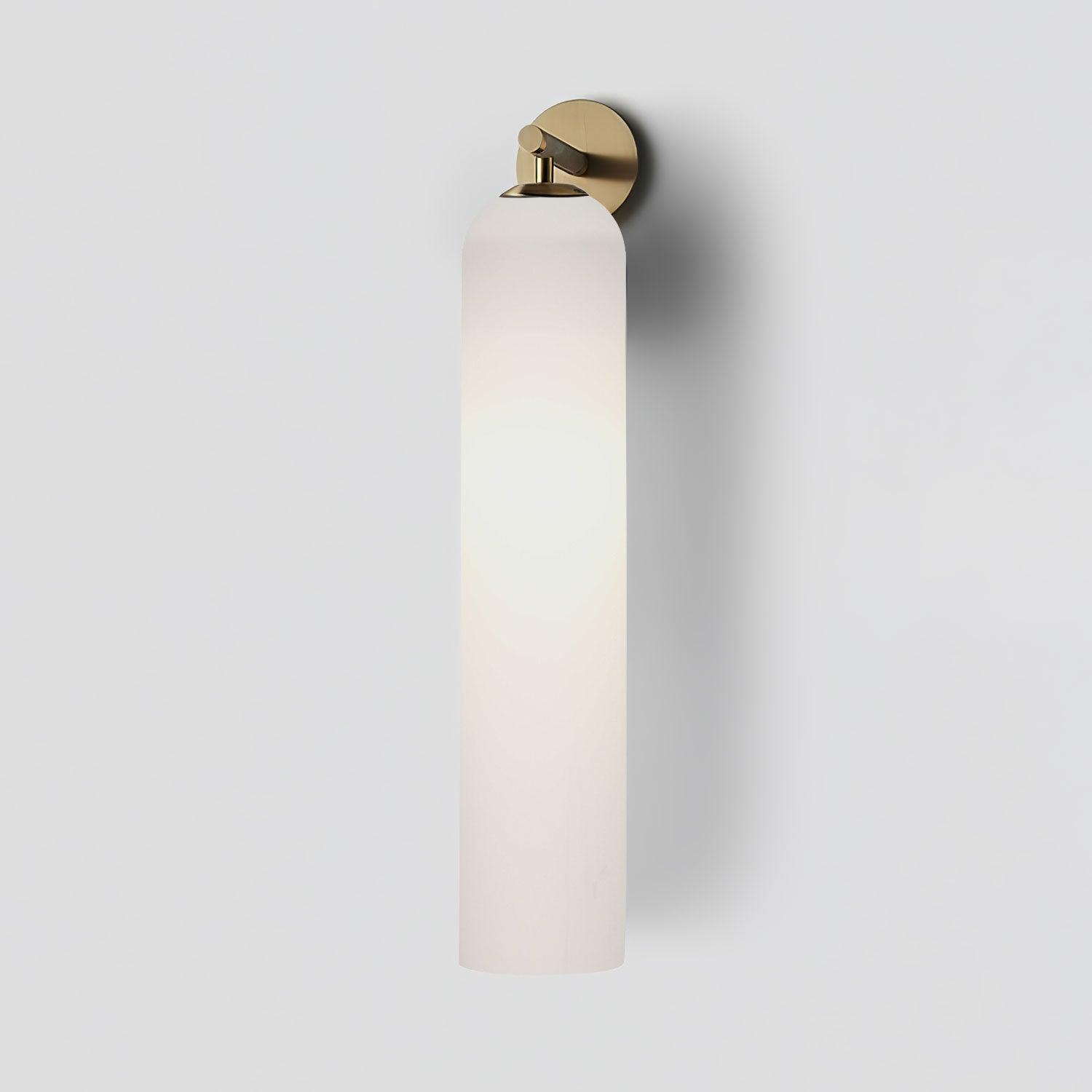 LumaGlass Wall Lamp Modern Glass Sconce for Cozy Spaces - OpalDwell
