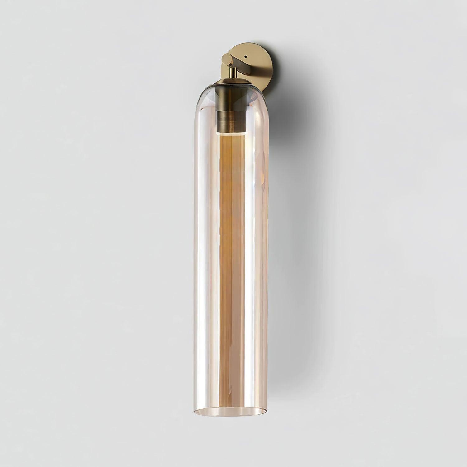 LumaGlass Wall Lamp Modern Glass Sconce for Cozy Spaces - OpalDwell