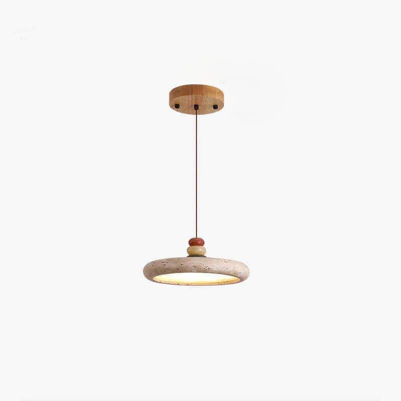 Contemporary Travertine Pendant Light For Modern Interiors OpalDwell