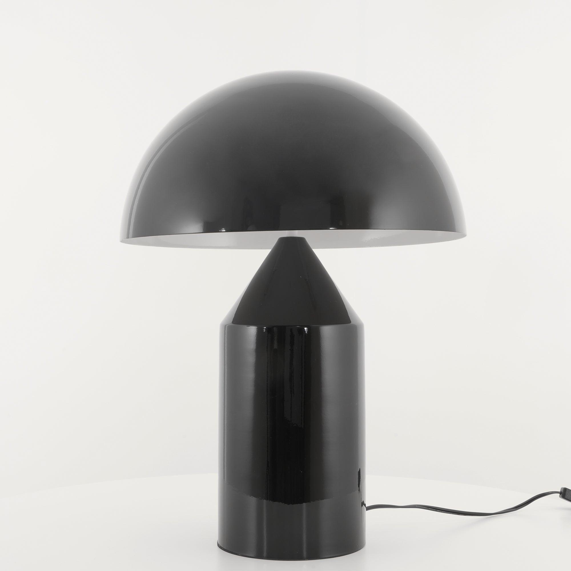 Atollo | Lunaro Sculptural Metal Table Lamp In Italian Style - OpalDwell