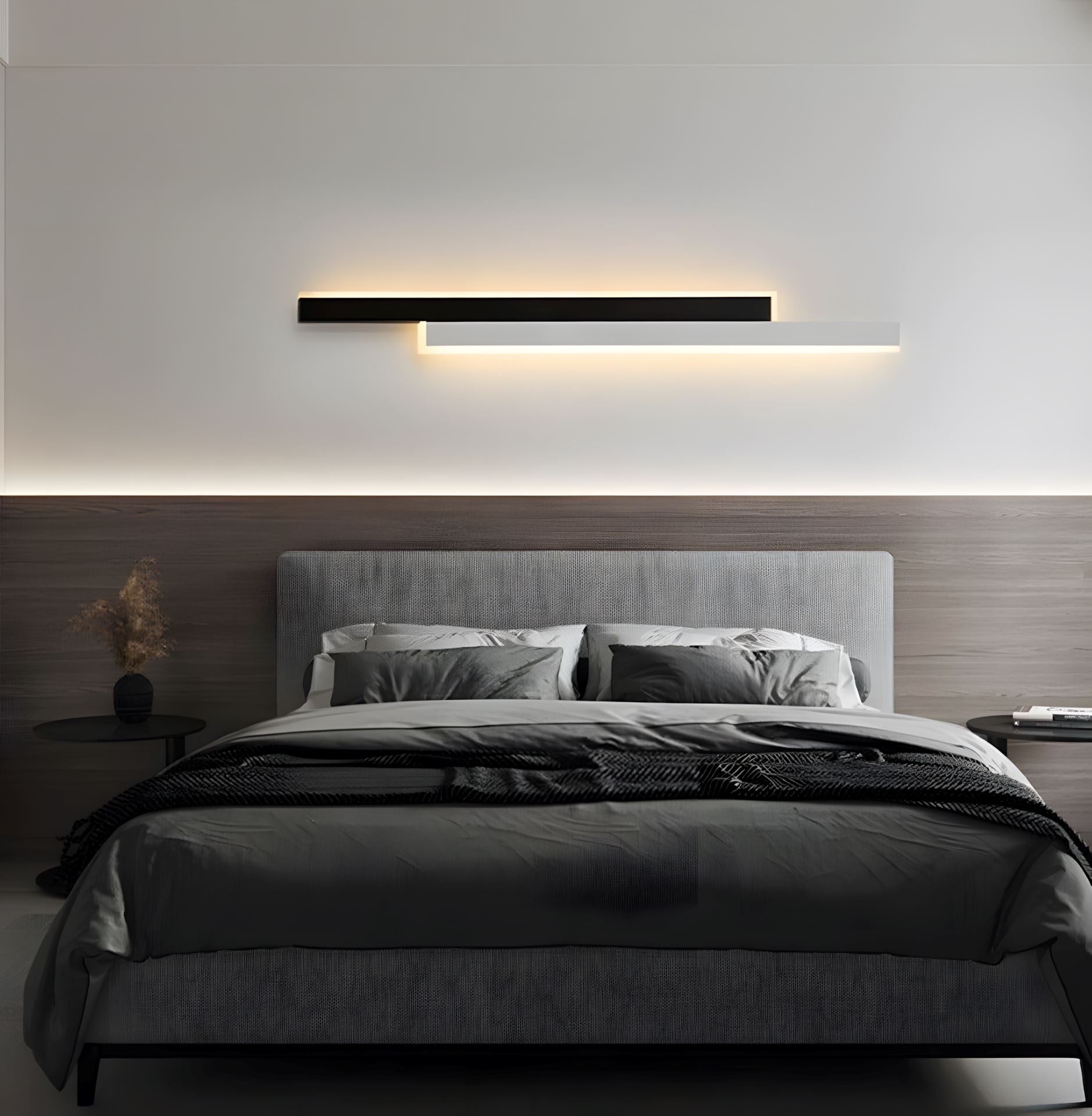 NovaGlow Modern Dimmable LED Wall Sconce Lighting for Home Decor - OpalDwell