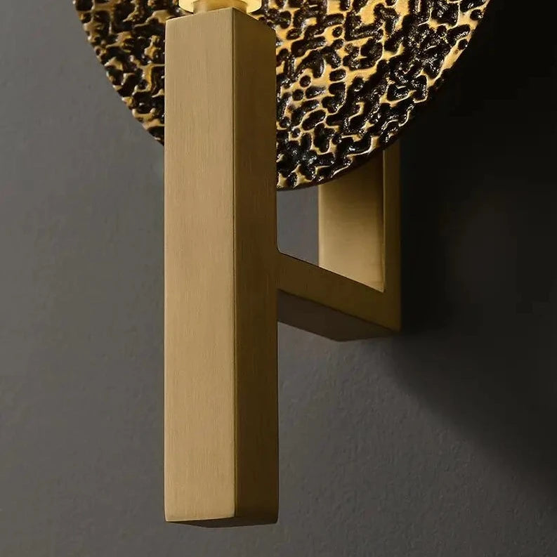LumaCopper Modern Copper Wall Sconce Lighting Fixture - OpalDwell